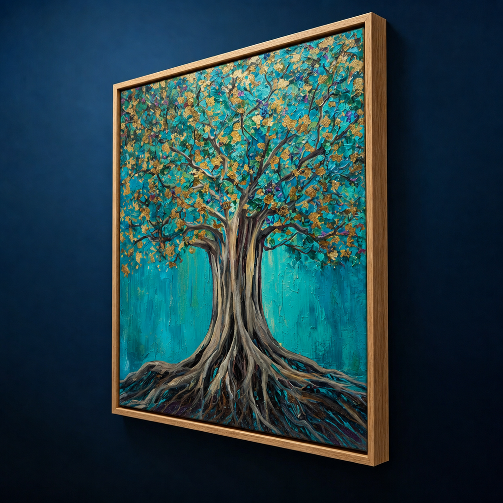 AVIORART Tree of Harmony Wall Art Canvas