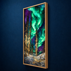 AVIORART Trees Light Wall Art Canvas