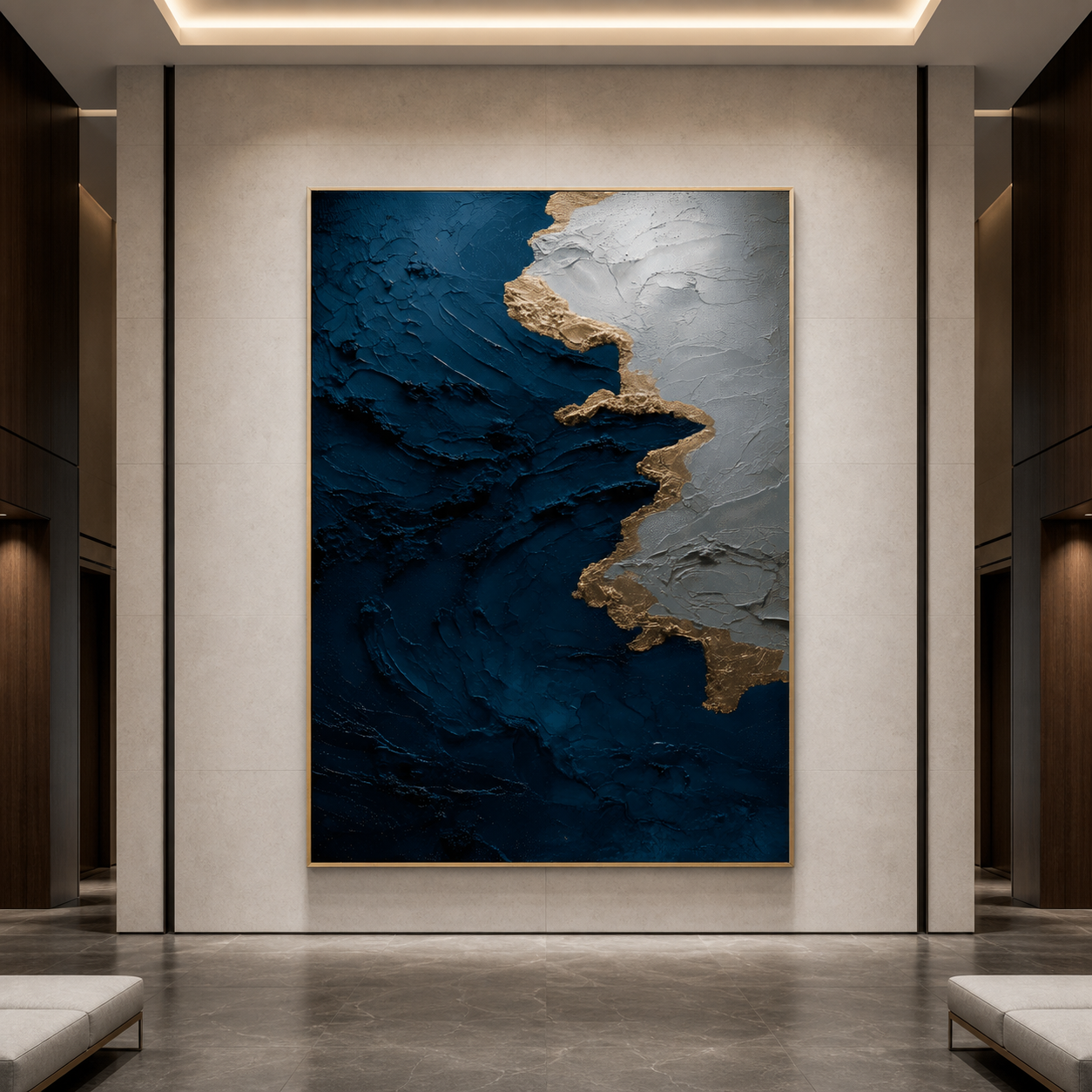 AVIORART Two Worlds Wall Art Canvas