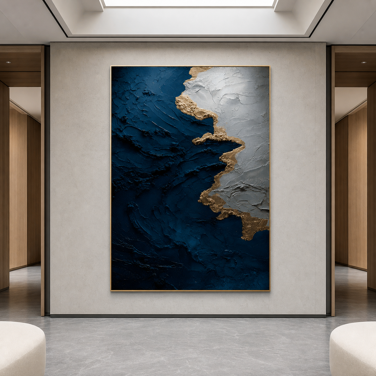 AVIORART Two Worlds Wall Art Canvas