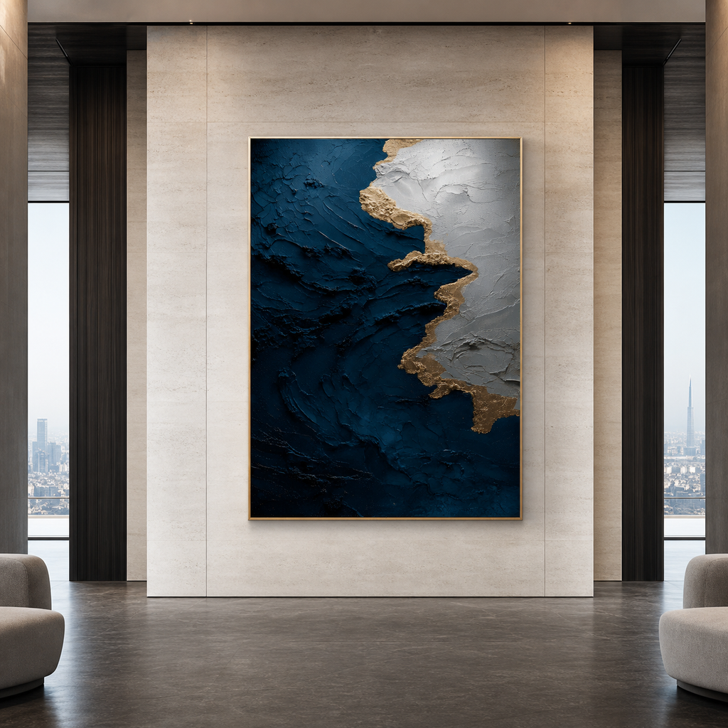 AVIORART Two Worlds Wall Art Canvas