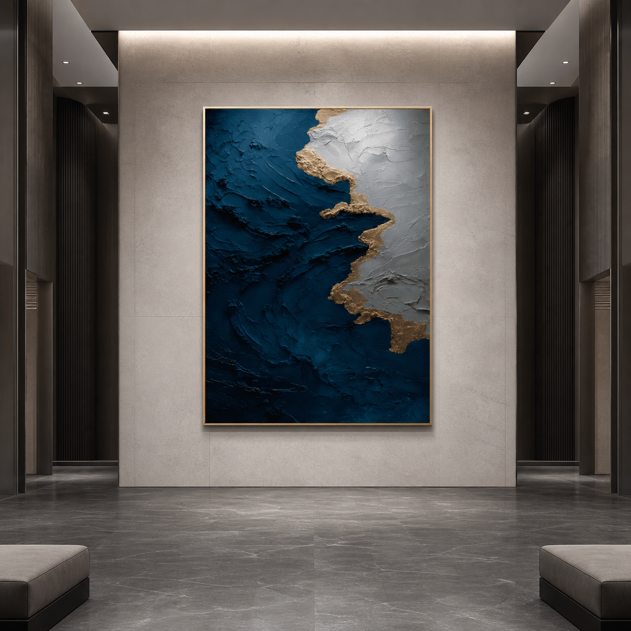 AVIORART Two Worlds Wall Art Canvas