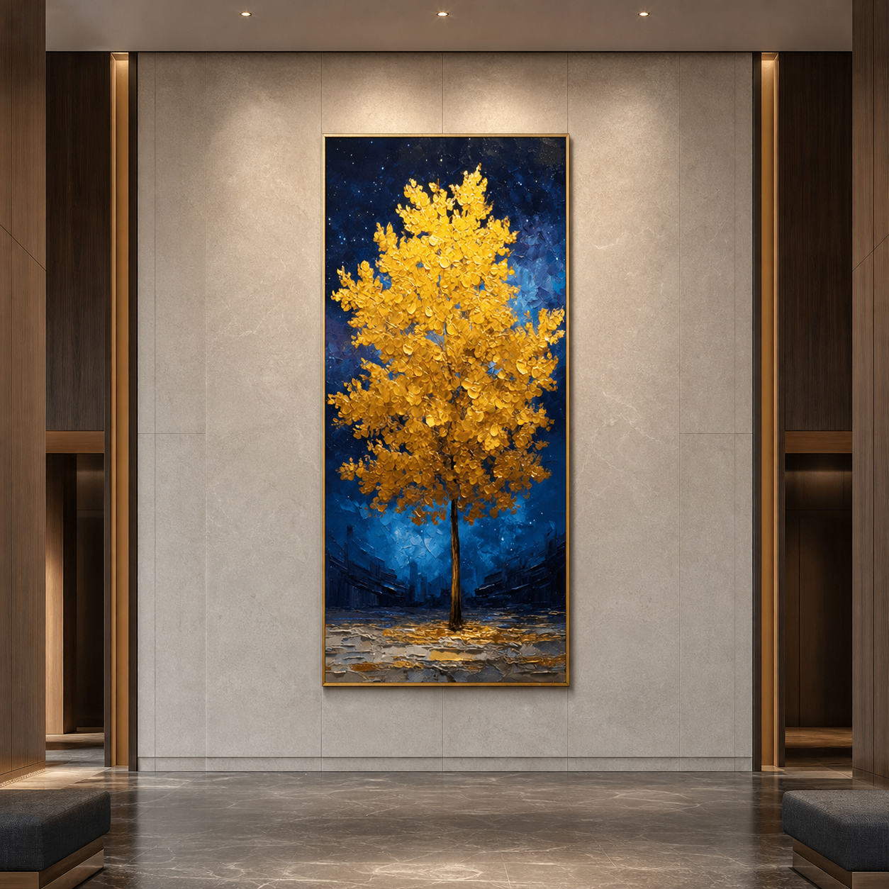 AVIORART Under The Stars Wall Art Canvas