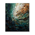AVIORART Underwater Light Wall Art Canvas
