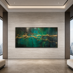 AVIORART Underwater Crack Wall Art Canvas