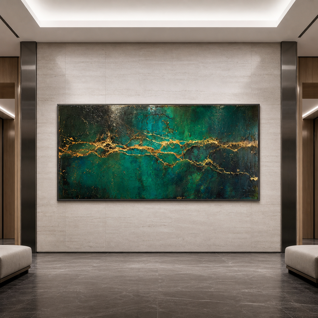 AVIORART Underwater Crack Wall Art Canvas