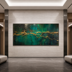 AVIORART Underwater Crack Wall Art Canvas