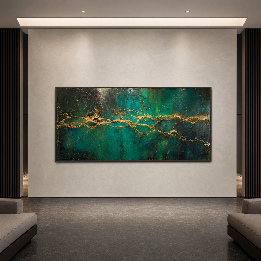 AVIORART Underwater Crack Wall Art Canvas