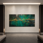 AVIORART Underwater Crack Wall Art Canvas