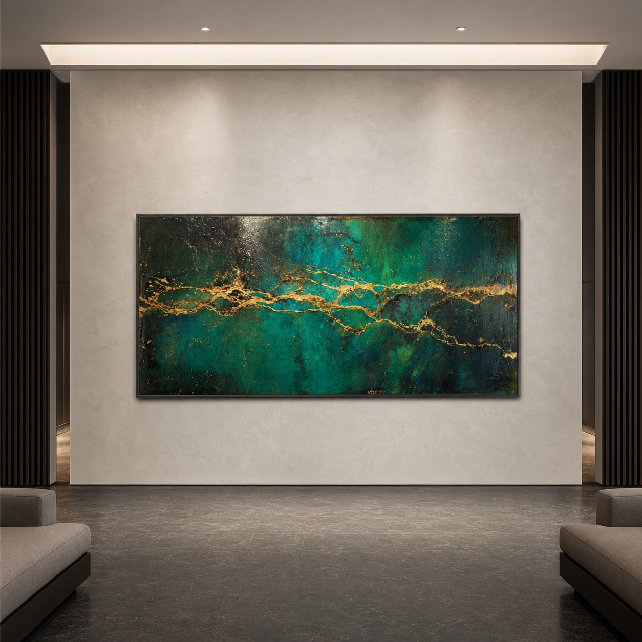 AVIORART Underwater Crack Wall Art Canvas