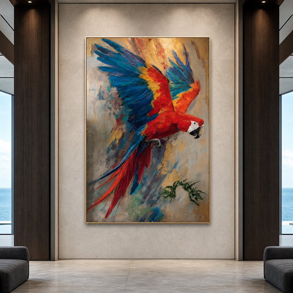 AVIORART Unrestrained Life Wall Art Canvas