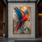 AVIORART Unrestrained Life Wall Art Canvas