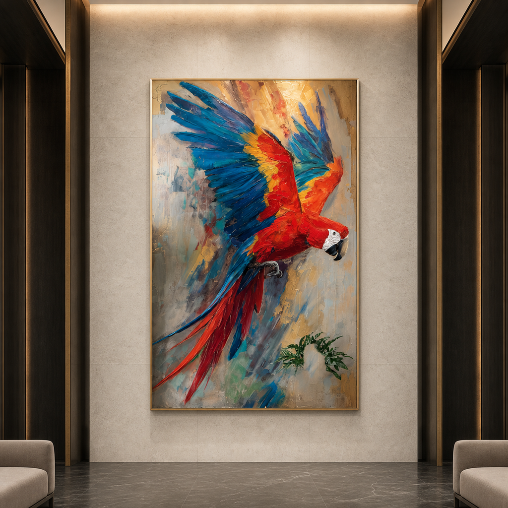 AVIORART Unrestrained Life Wall Art Canvas