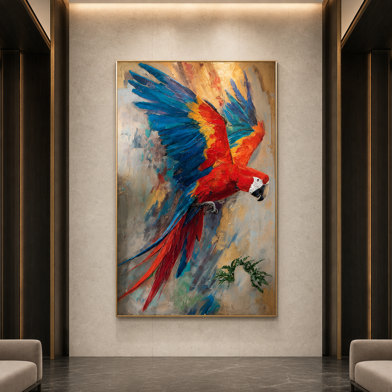 AVIORART Unrestrained Life Wall Art Canvas