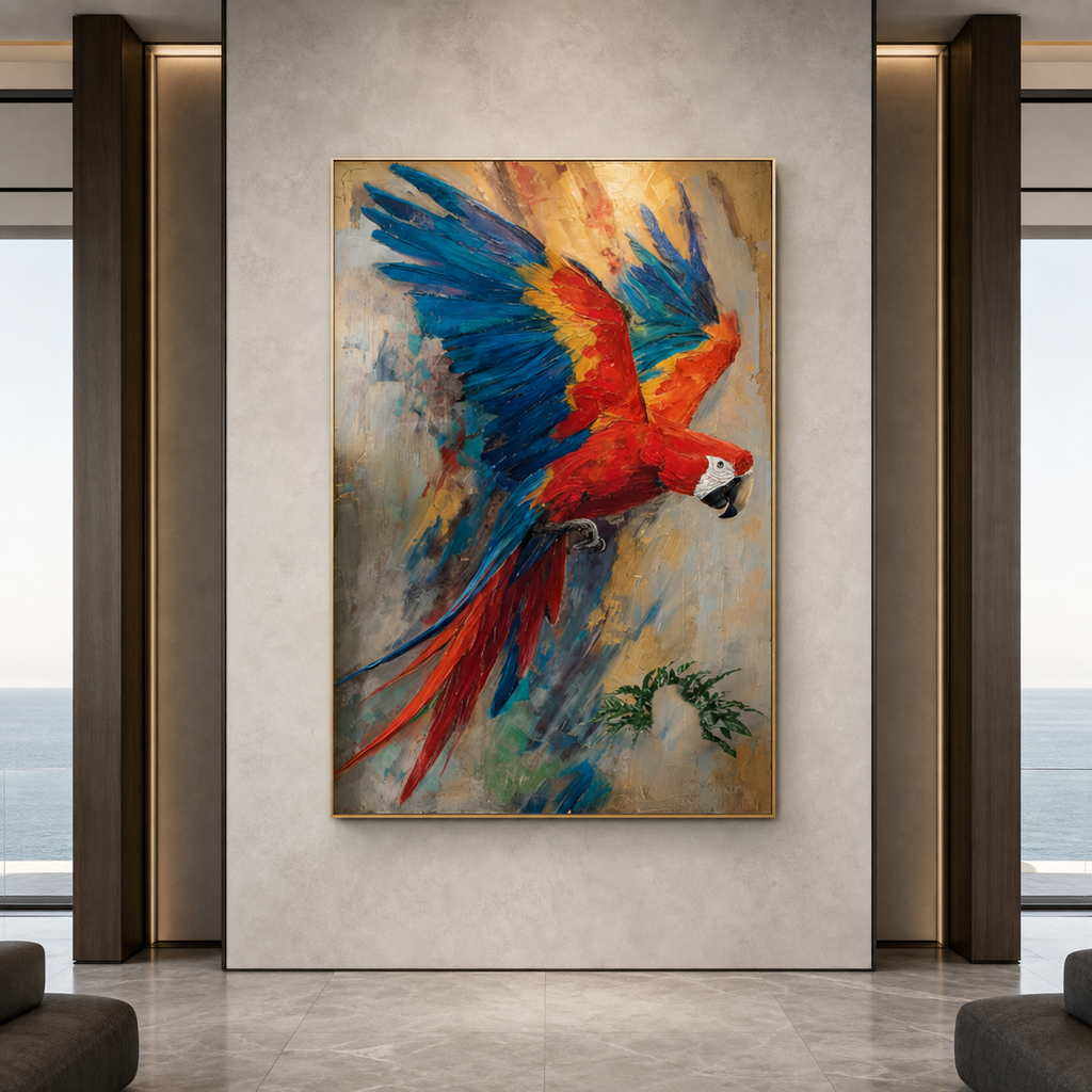 AVIORART Unrestrained Life Wall Art Canvas