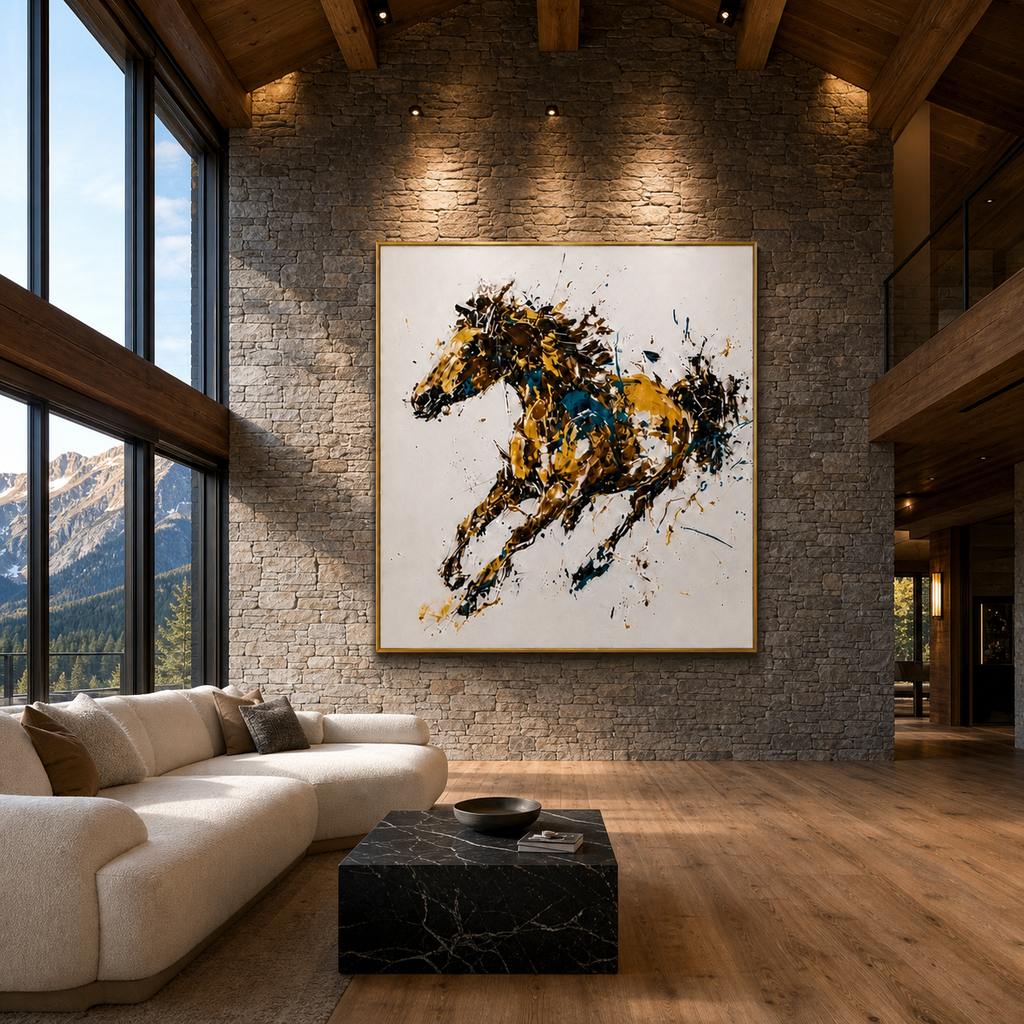 AVIORART Untamed Heart Wall Art Canvas