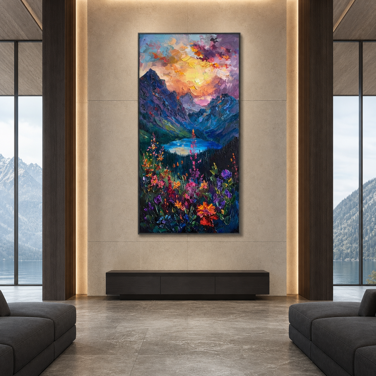 AVIORART Wall Art Canvas Valley of Dreams