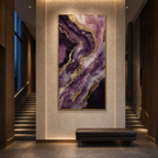 AVIORART Veins of Gold Wall Art Canvas