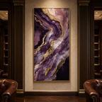 AVIORART Veins of Gold Wall Art Canvas