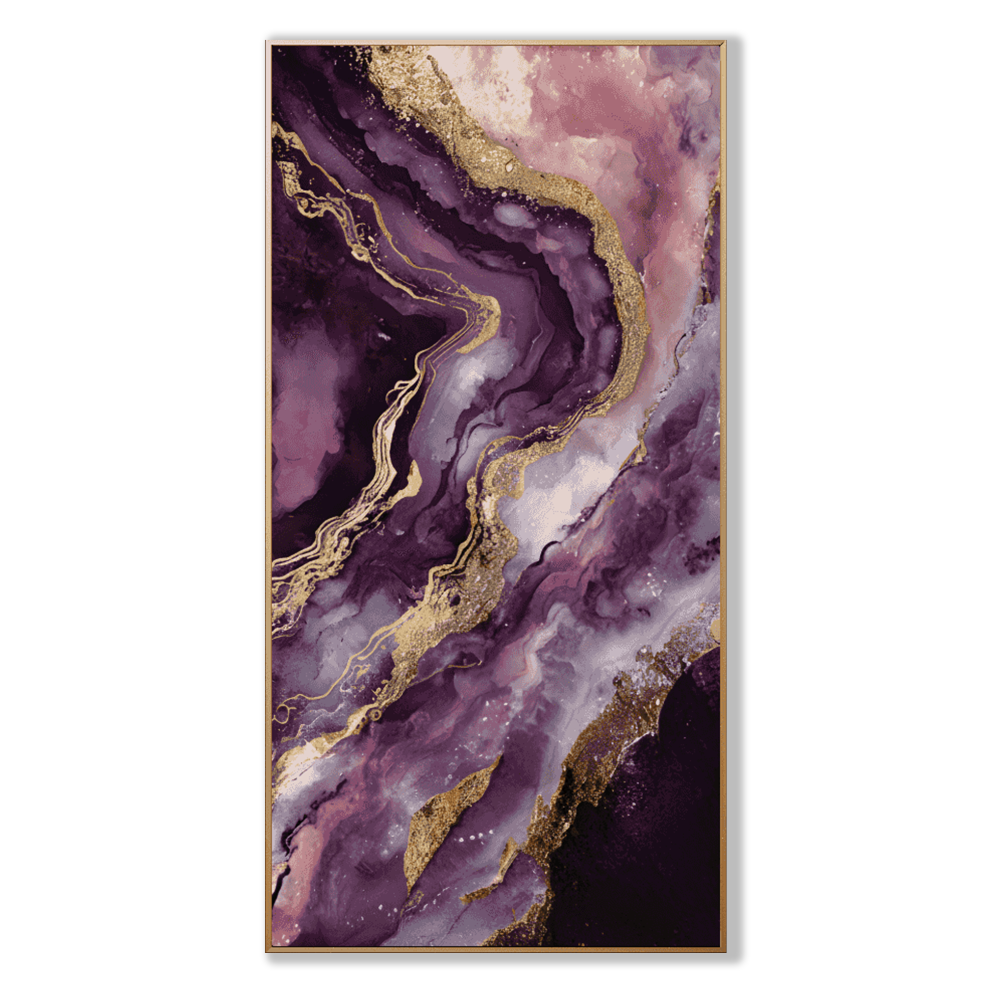 AVIORART Veins of Gold Wall Art Canvas
