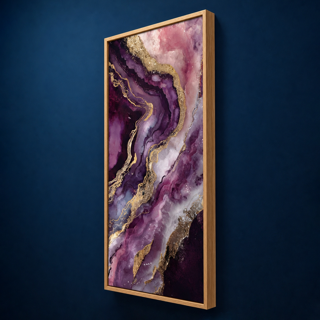AVIORART Veins of Gold Wall Art Canvas