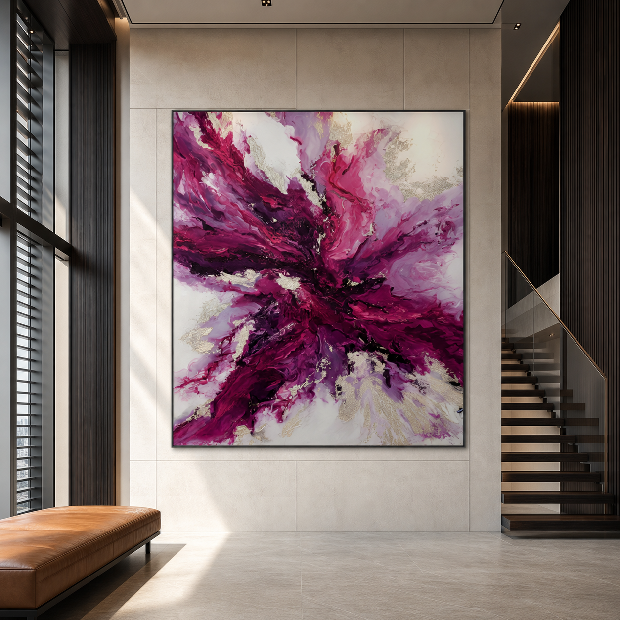 AVIORART Violet Renaissance Wall Art Canvas