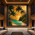 AVIORART Vitamin Sea Wall Art Canvas