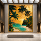 AVIORART Vitamin Sea Wall Art Canvas