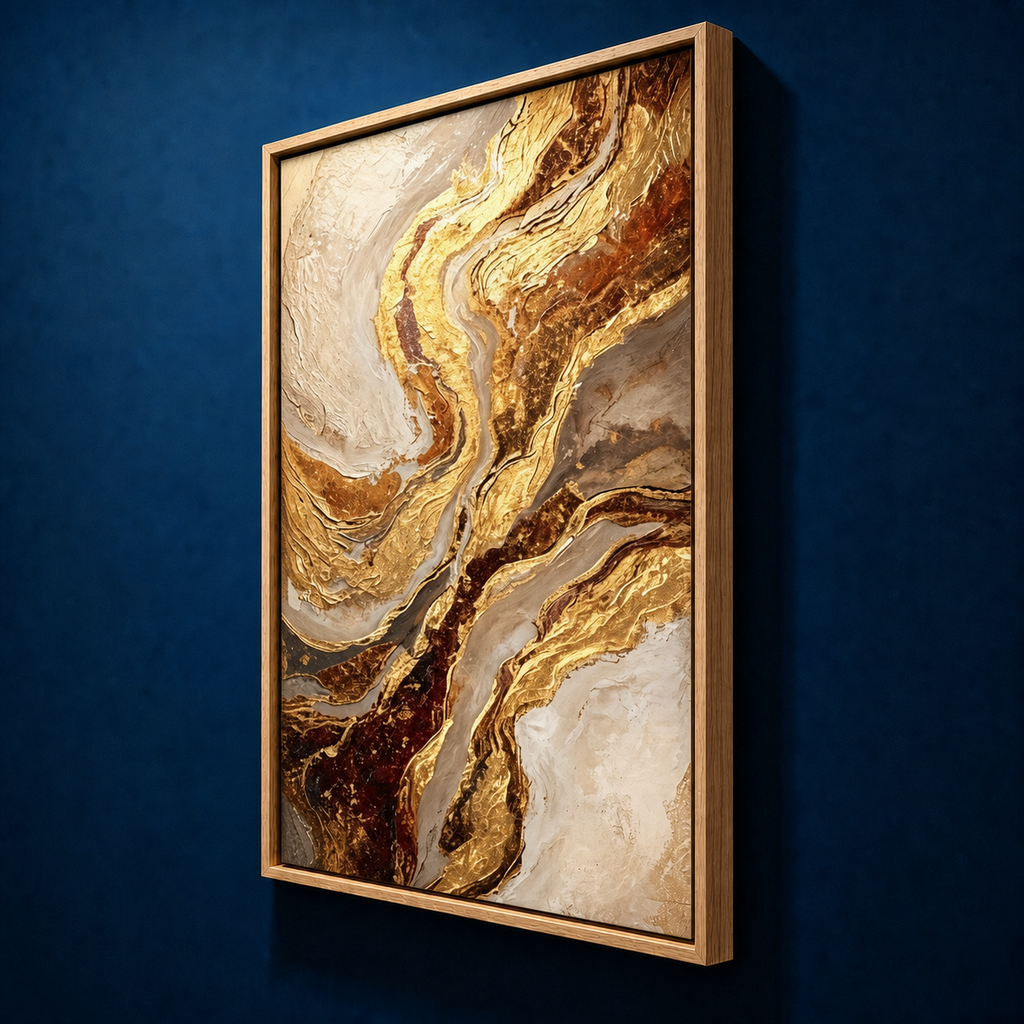 AVIORART Warm Stone Wall Art Canvas