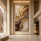 AVIORART Warm Stone Wall Art Canvas