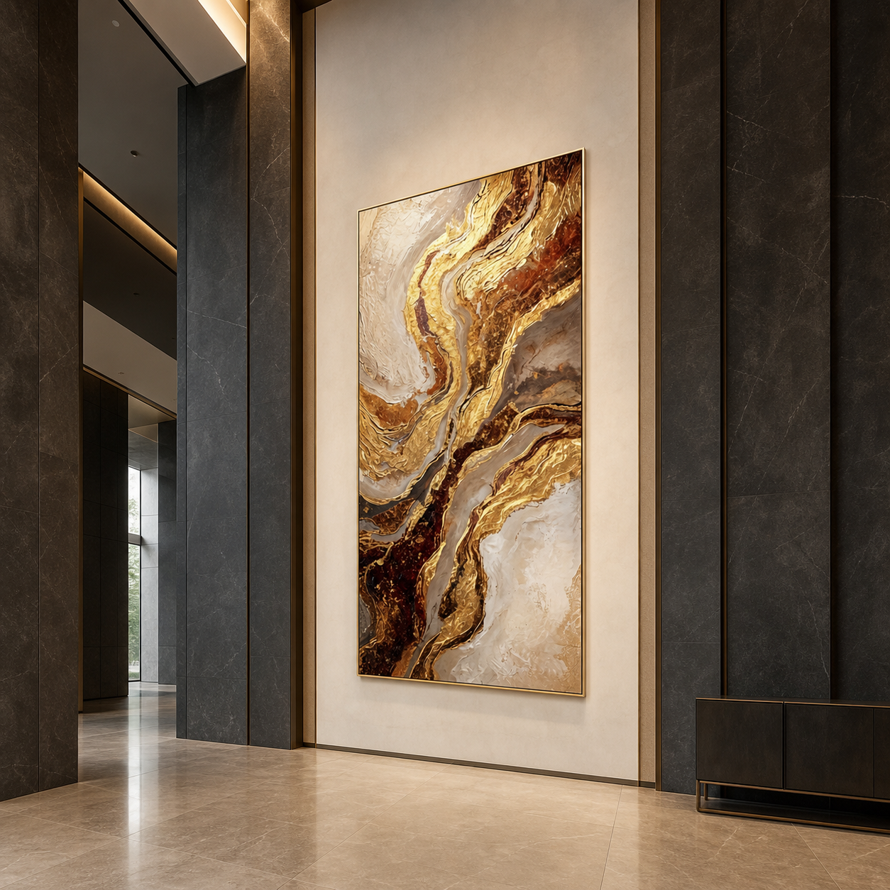 AVIORART Warm Stone Wall Art Canvas