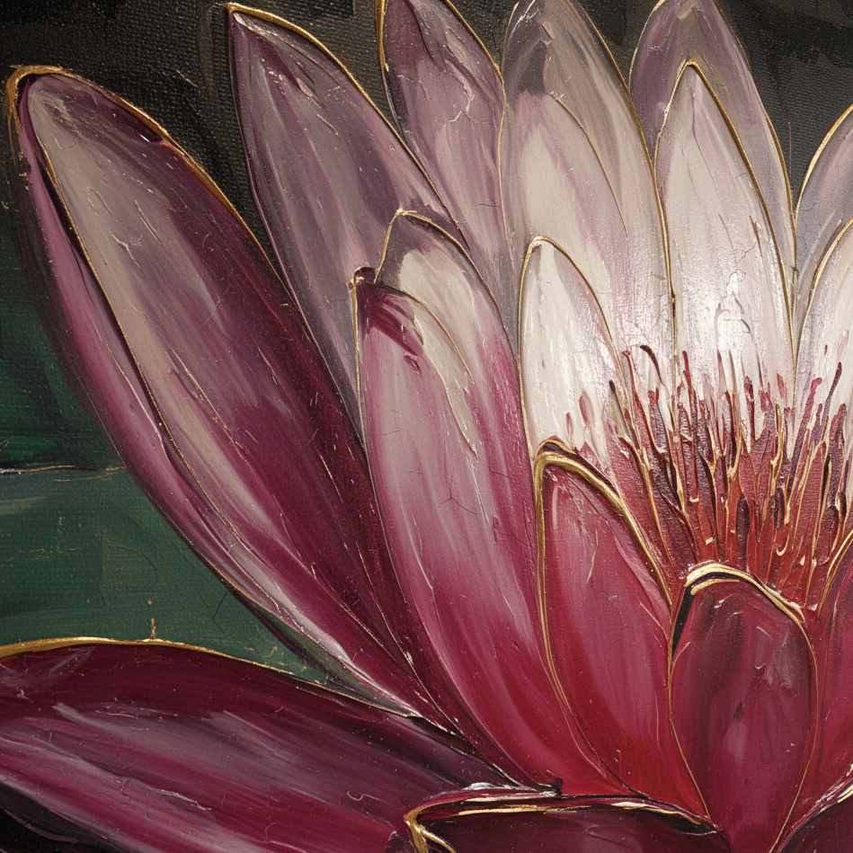 AVIORART Sacred Lotus Wall Art Canvas