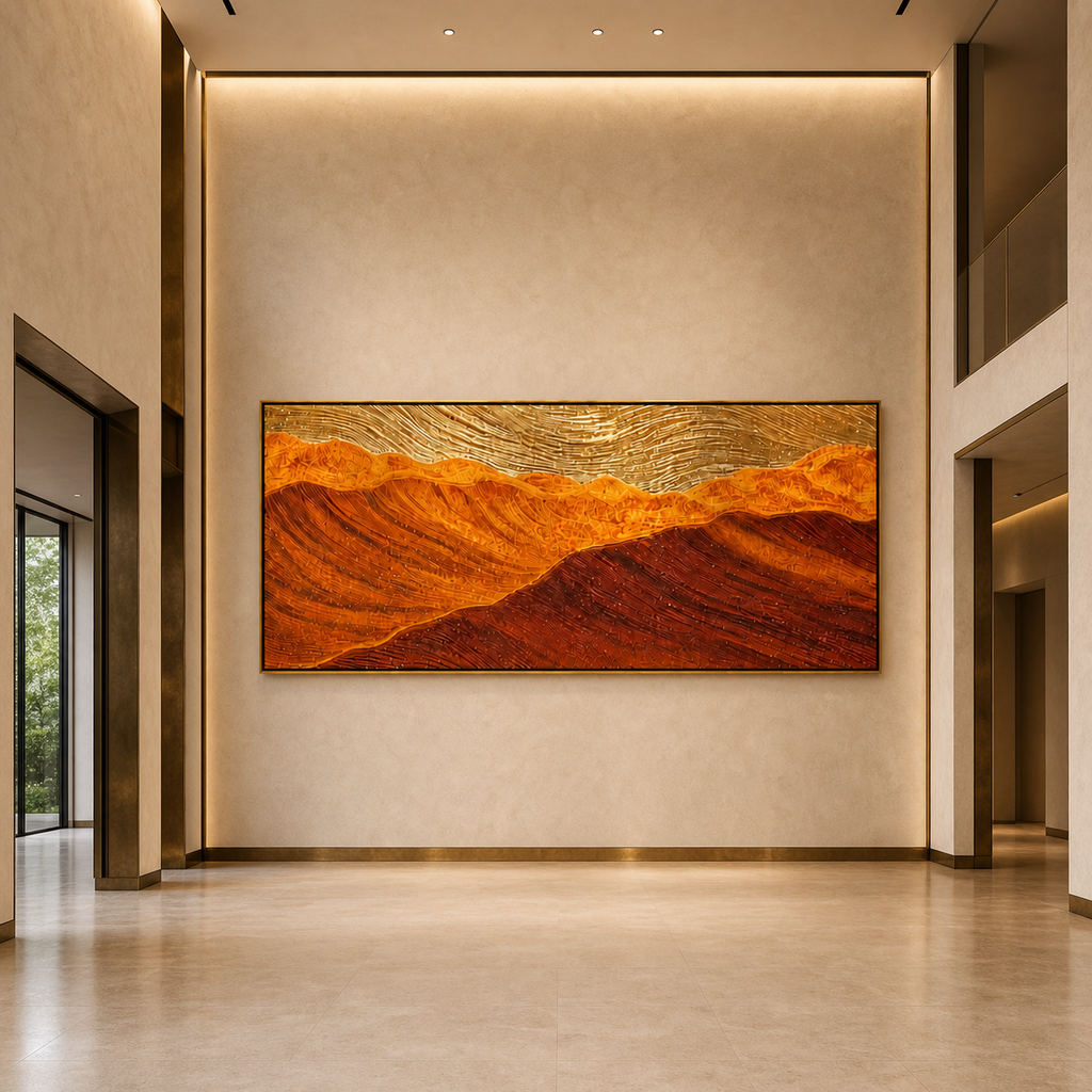 AVIORART Waves of Sand Wall Art Canvas