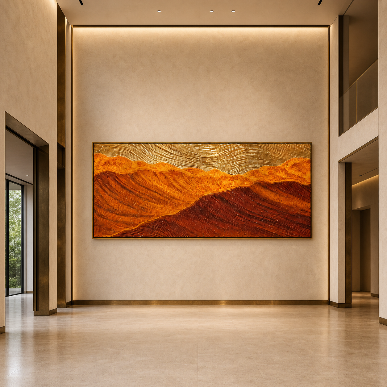 AVIORART Waves of Sand Wall Art Canvas