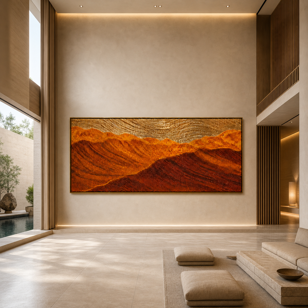 AVIORART Waves of Sand Wall Art Canvas