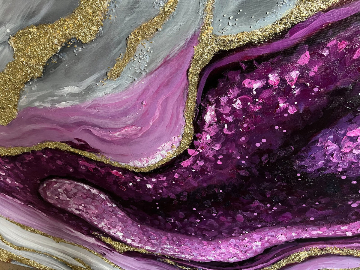 AVIORART Amethyst Dreams Wall Art Canvas