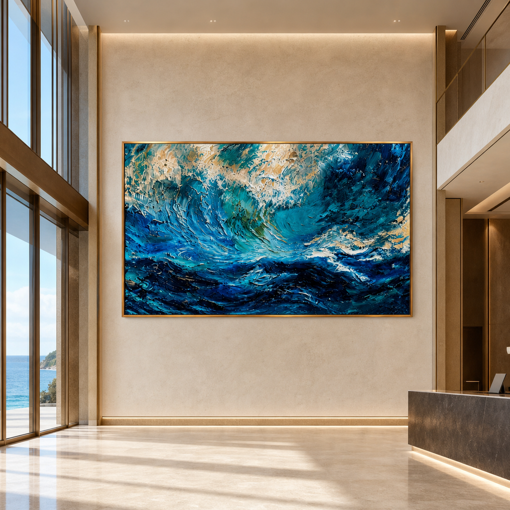 AVIORART Wild Waters Wall Art Canvas