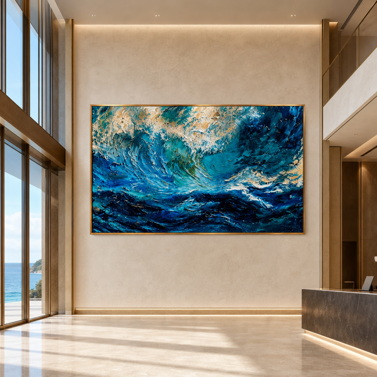 AVIORART Wild Waters Wall Art Canvas