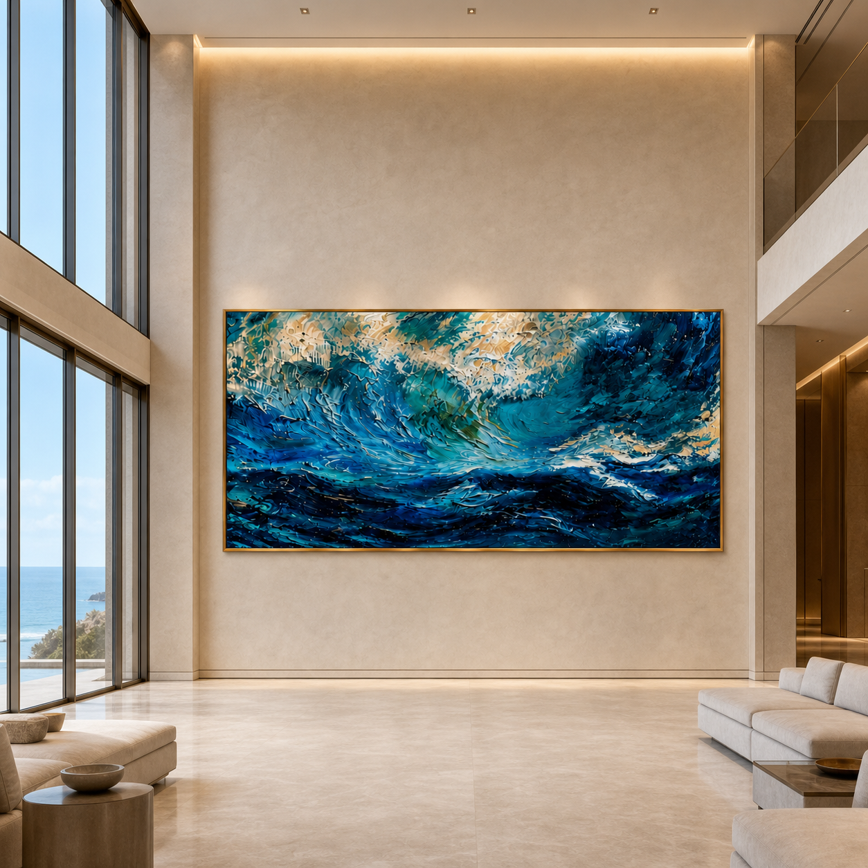 AVIORART Wild Waters Wall Art Canvas