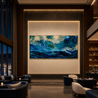 AVIORART Wild Waters Wall Art Canvas