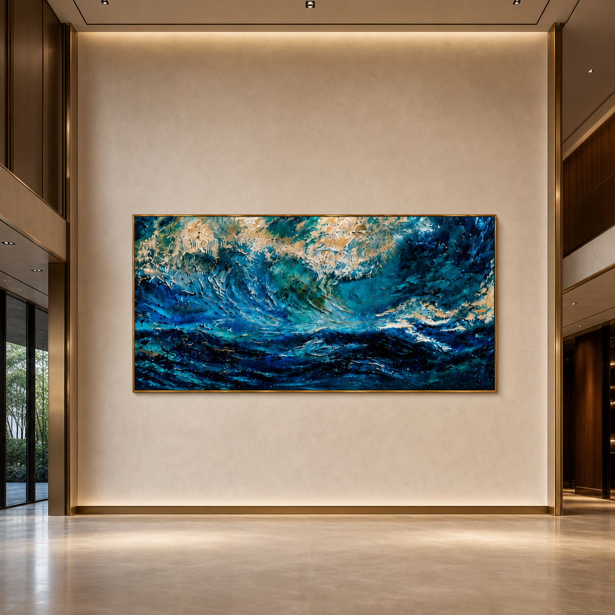 AVIORART Wild Waters Wall Art Canvas
