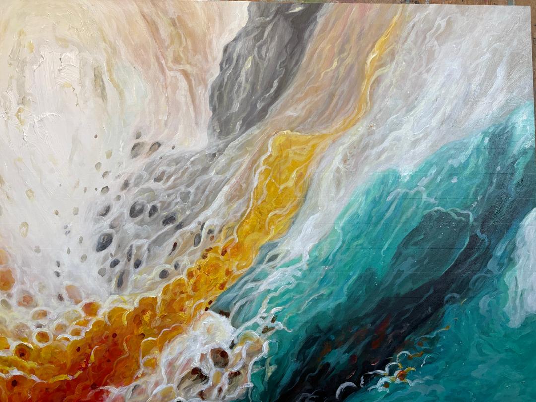 AVIORART Pulse of Creation Wall Art Canvas
