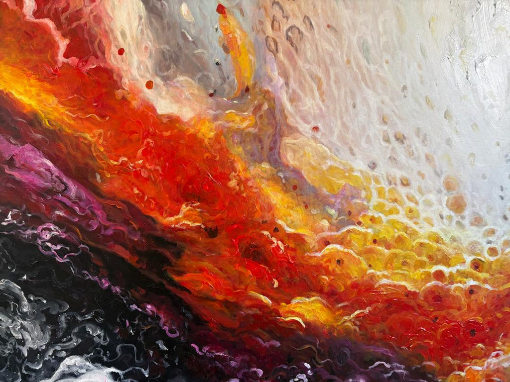 AVIORART Pulse of Creation Wall Art Canvas