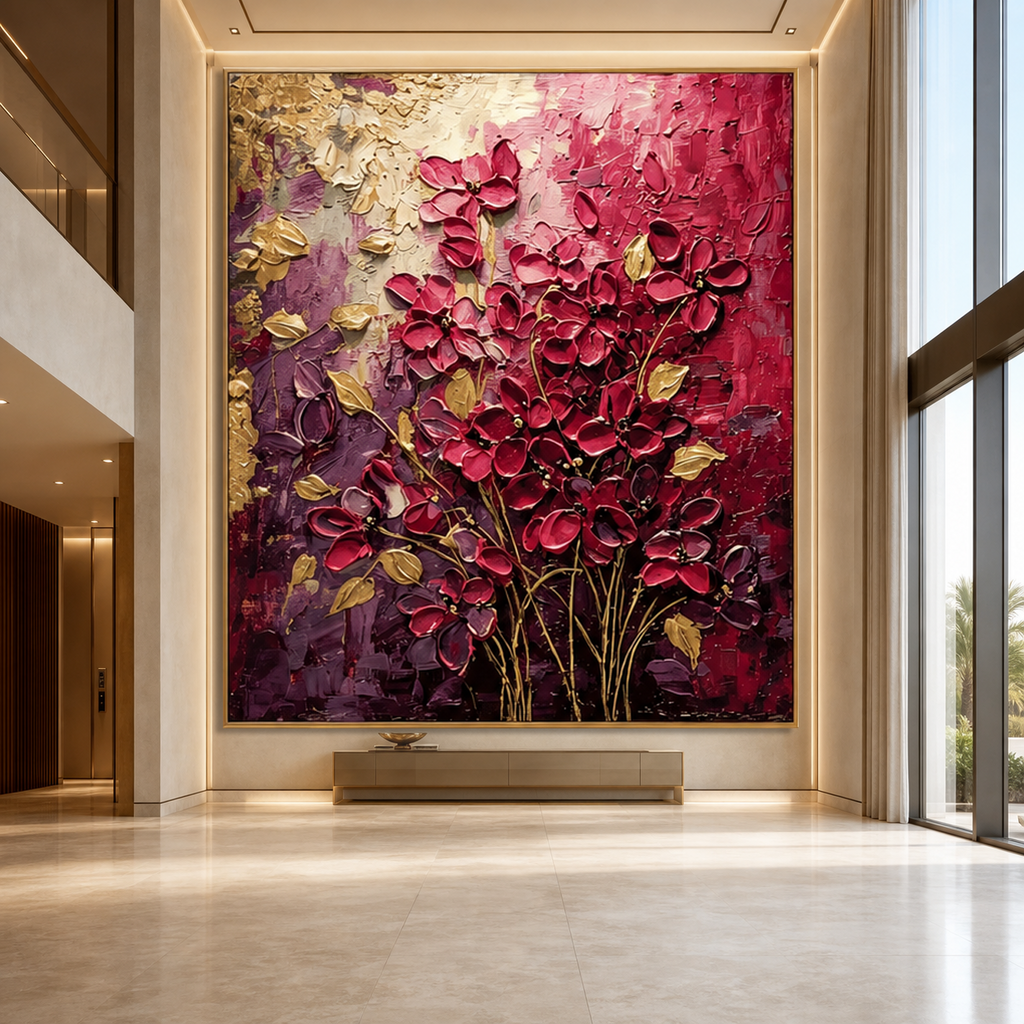 AVIORART Wine Garden Wall Art Canvas