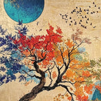 AVIORART Moon's Soul Wall Art Canvas