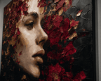 AVIORART Beauty In the Dark Wall Art Canvas