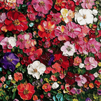 AVIORART Flourish Wall Art Canvas